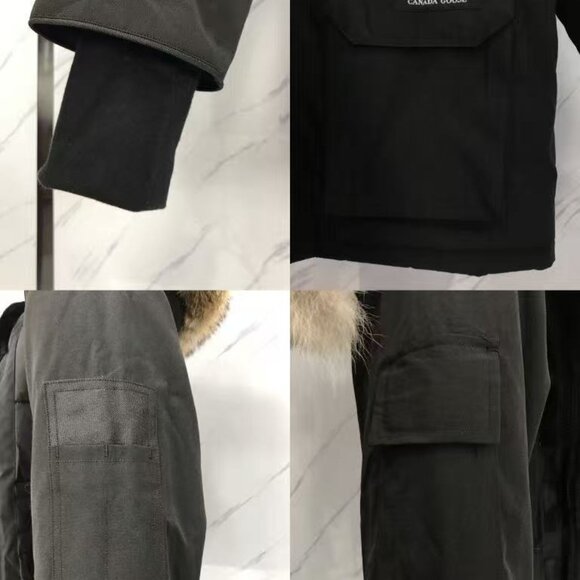 Canada Goose Long Black Puffer Coat - Picture 2 of 6